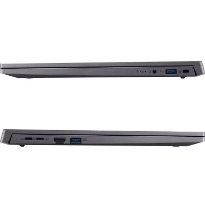 Ноутбук Acer Aspire Go AG17-31P 17.3" FHD IPS, Intel 3-N355, 16GB, F1TB, UMA, Lin, сірий (NX.J8ZEU.009)