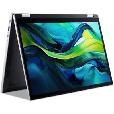 Ноутбук Acer Aspire Go Spin AGSP14-31PT 14" WUXGA IPS Touch, Intel 3-N355, 16GB, F512GB, UMA, Lin, сріблястий (NX.JBEEU.001)