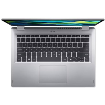 Ноутбук Acer Aspire Go Spin AGSP14-31PT 14" WUXGA IPS Touch, Intel 3-N355, 16GB, F512GB, UMA, Lin, сріблястий (NX.JBEEU.001)