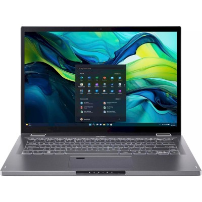 Ноутбук Acer Aspire Spin 14 ASP14-52MTN 14" WUXGA IPS Touch, Intel U7-155U, 32GB, F1TB, UMA, Win11, сірий (NX.J3JEU.004)