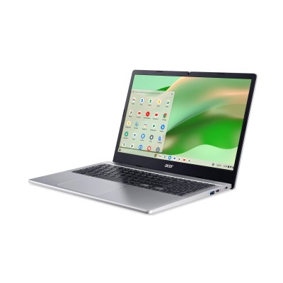 Ноутбук Acer Chromebook CB315-5H 15" FHD IPS, Intel C N100, 8GB, F128GB, UMA, ChromeOS, сріблястий (NX.KPPEU.001)