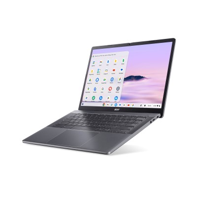 Ноутбук Acer Chromebook Plus CB514-4H 14" FHD IPS, Intel i3-N305, 8GB, F512GB, UMA, ChromeOS, сірий (NX.KUZEU.001)