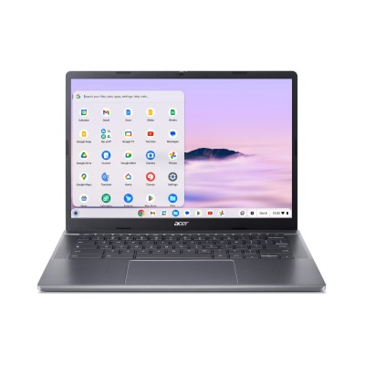 Ноутбук Acer Chromebook Plus CB514-4H 14" FHD IPS, Intel i3-N305, 8GB, F512GB, UMA, ChromeOS, сірий (NX.KUZEU.001)