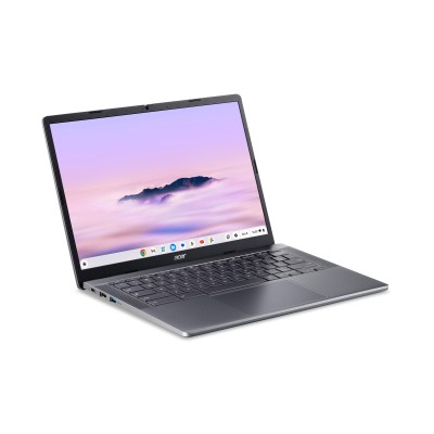 Ноутбук Acer Chromebook Plus CB514-4H 14" FHD IPS, Intel i3-N305, 8GB, F512GB, UMA, ChromeOS, сірий (NX.KUZEU.001)