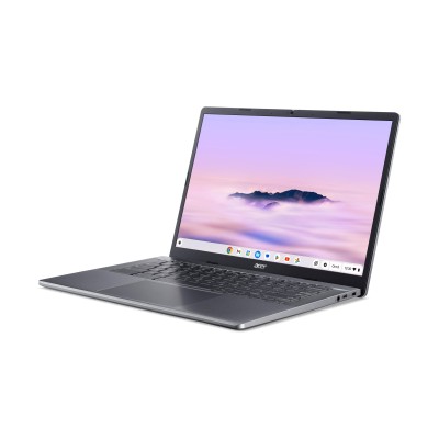 Ноутбук Acer Chromebook Plus CB514-4H 14" FHD IPS, Intel i3-N305, 8GB, F512GB, UMA, ChromeOS, сірий (NX.KUZEU.001)