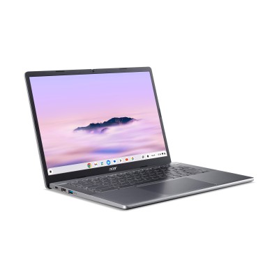 Ноутбук Acer Chromebook Plus CB514-4H 14" FHD IPS, Intel i3-N305, 8GB, F512GB, UMA, ChromeOS, сірий (NX.KUZEU.001)