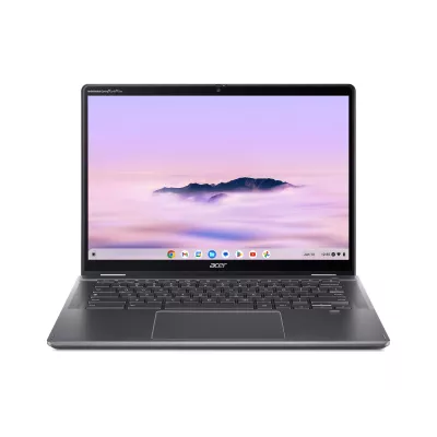 Ноутбук Acer Chromebook Plus Spin 514 CP514-4HN 14" WUXGA IPS Touch, Intel 3-100U, 8GB, F256GB, UMA, ChromeOS, сірий (NX.KYQEU.0