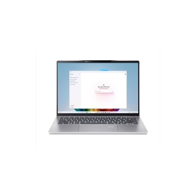 Ноутбук Acer Swift 14 AI SF14-61T 14" WUXGA IPS, AMD R9-365, 32GB, F1TB, UMA, Win11, сріблястий (NX.J1CEU.002)