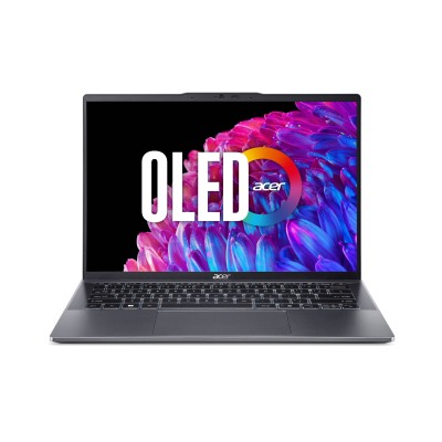 Ноутбук Acer Swift Go 14 SFG14-63 14" 2.8K OLED, AMD R7-8845HS, 32GB, F1TB, UMA, Lin, сірий (NX.KYLEU.005)