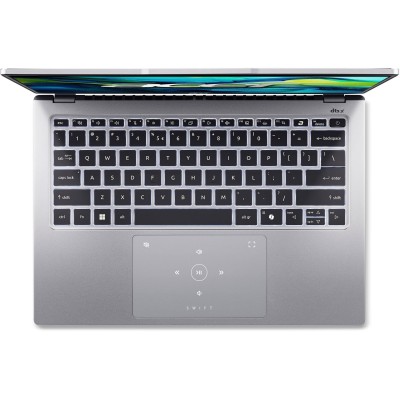 Ноутбук Acer Swift Go 14 SFG14-73 14" 2.8K OLED, Intel U7-155H, 32GB, F1TB, UMA, Win11, сріблястий (NX.KSGEU.005)