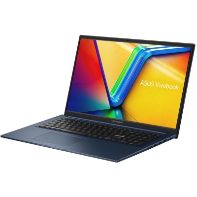 Ноутбук ASUS Vivobook 17 X1704VA-AU159 17.3" FHD IPS, Intel i3-1315U, 8GB, F512GB, UMA, NoOS, Блакитний