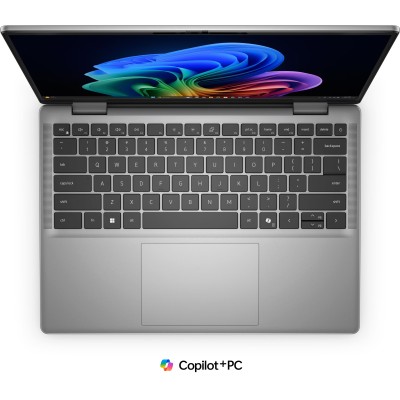 Ноутбук Dell Latitude 7455 14" QHD+ IPS Touch, Snapdragon X Elite X1E-80-100, 16GB, F512GB, Qualcomm Adreno, Win11P, сірий (N099