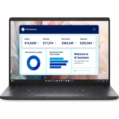 Ноутбук Dell Pro 13 13.3" QHD+ Touch, Intel U7 268V, 32GB, F512GB, UMA, Win11P, чорний (BTO208PA13250UA_W11P)