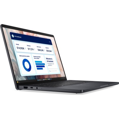 Ноутбук Dell Pro 13 13.3" QHD+ Touch, Intel U7 268V, 32GB, F512GB, UMA, Win11P, чорний (BTO208PA13250UA_W11P)