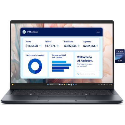 Ноутбук Dell Pro 14 14" FHD+ AG, Intel U7 268V, 32GB, F512GB, UMA, Win11P, чорний (BTO207PA14250UA_W11P)