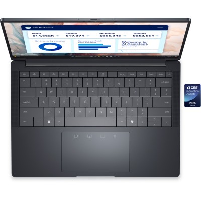Ноутбук Dell Pro 14 14" FHD+ AG, Intel U7 268V, 32GB, F512GB, UMA, Win11P, чорний (BTO207PA14250UA_W11P)