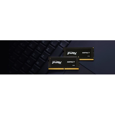 Пам'ять ноутбука Kingston DDR5 32GB 4800 FURY Impact (KF548S38IB-32)