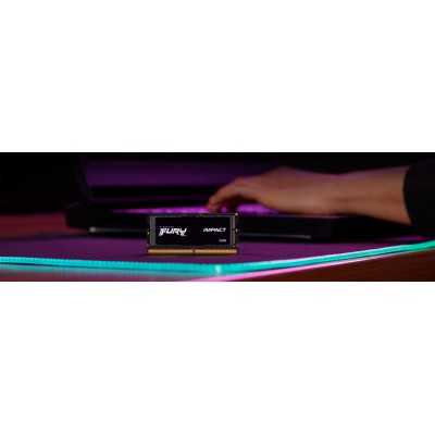 Пам'ять ноутбука Kingston DDR5 32GB 5600 FURY Impact PnP (KF556S40IB-32)