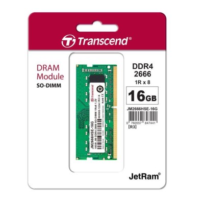 Пам'ять ноутбука Transcend DDR4 16GB 2666 (JM2666HSE-16G) Пам'ять ноутбука Transcend DDR4 16GB 2666 (JM2666HSE-16G)