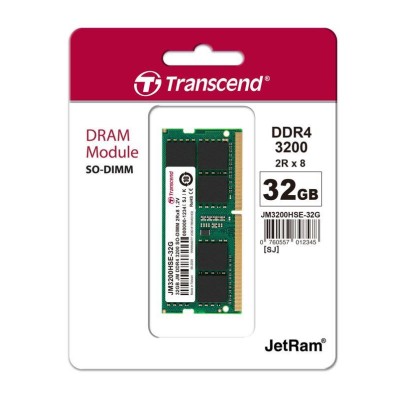 Пам'ять ноутбука Transcend DDR4 32GB 3200 (JM3200HSE-32G)