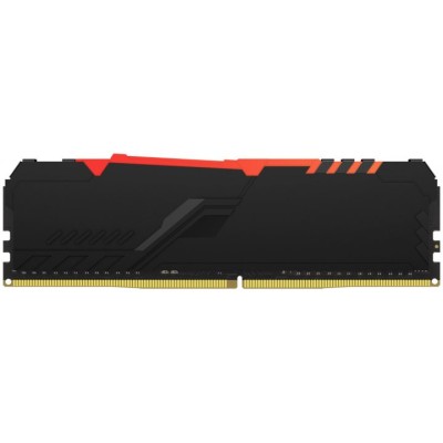 Пам'ять ПК Kingston DDR4 32GB KIT (16GBx2) 3200 FURY Beast RGB (KF432C16BB12AK2/32)