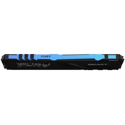 Пам'ять ПК Kingston DDR4 32GB KIT (16GBx2) 3200 FURY Beast RGB (KF432C16BB12AK2/32)