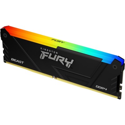 Пам'ять ПК Kingston DDR4 8GB 3600 FURY Beast RGB (KF436C17BB2A/8) Пам'ять ПК Kingston DDR4 8GB 3600 FURY Beast RGB (KF436C17BB2A/8)