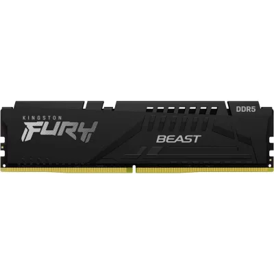Пам'ять ПК Kingston DDR5 32GB KIT (16GBx2) 5200 FURY Beast RGB (KF552C40BBAK2-32)