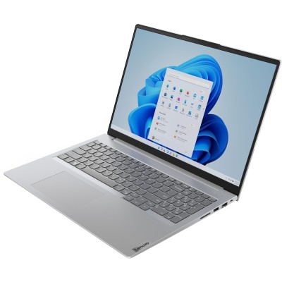 Ноутбук Lenovo ThinkBook 16-G6 16" WUXGA IPS AG, AMD R5-7430U, 16GB, F512GB, UMA, DOS, сірий (21KK008PRA)