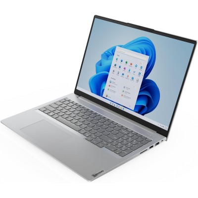 Ноутбук Lenovo ThinkBook 16-G6 16" WUXGA IPS AG, Intel i5-13420H, 16GB, F512GB, UMA, DOS, сірий (21KH00T5RA)