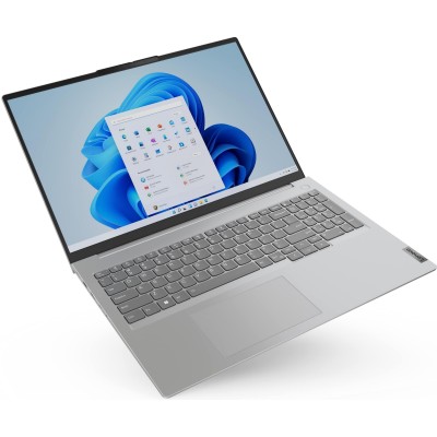 Ноутбук Lenovo ThinkBook 16-G6 16" WUXGA IPS AG, Intel i5-13420H, 16GB, F512GB, UMA, DOS, сірий (21KH00T5RA)