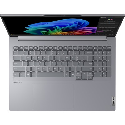 Ноутбук Lenovo ThinkBook 16-G7 16" WUXGA IPS AG, Snapdragon X Plus X1P-42-100, 16GB, F512GB, UMA, Win11P, сірий (21NH0000RA)