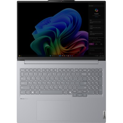 Ноутбук Lenovo ThinkBook 16-G7 16" WUXGA IPS AG, Snapdragon X Plus X1P-42-100, 16GB, F512GB, UMA, Win11P, сірий (21NH0000RA)