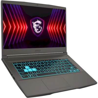 Ноутбук MSI Thin 15 B13UCX 15.6 FHD, Intel i5-13420H, 16GB, F1TB, NVD2050-4, DOS, чорний (9S7-16R831-3011)