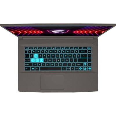 Ноутбук MSI Thin 15 B13UCX 15.6 FHD, Intel i5-13420H, 16GB, F1TB, NVD2050-4, DOS, чорний (9S7-16R831-3011)