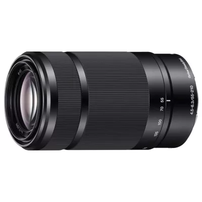 Об'єктив Sony 55-210mm Black , f/4.5-6.3 для камер NEX (SEL55210B.AE)