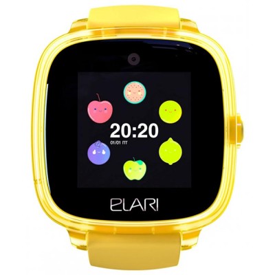 Детские Умные часы Детские Смарт-годинник Elari KidPhone Fresh Yellow С GPS-трекером (KP-F/Yellow)