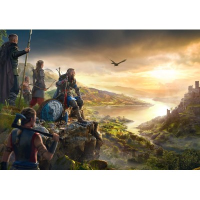 Пазл GoodLoot Assassins Creed Valhalla: Vista of England 1000 ел.