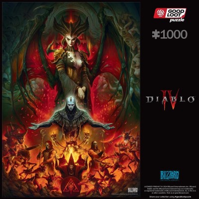 Пазл GoodLoot Diablo IV Lilith Composition 1000 ел.