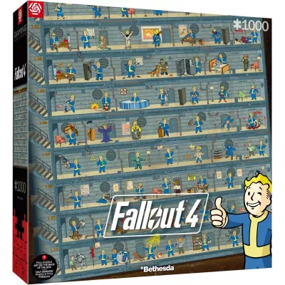 Пазл GoodLoot Fallout 4 Perk Poster Puzzles 1000 ел.