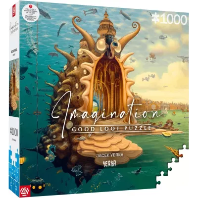 Пазл GoodLoot Imagination: Jacek Yerka Harbor 1000 ел.