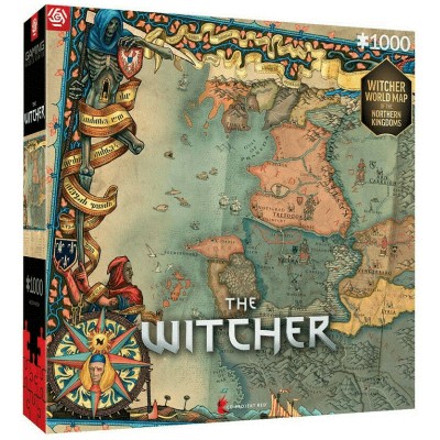 Пазл GoodLoot The Witcher 3 Northern Kingdoms 1000 ел.
