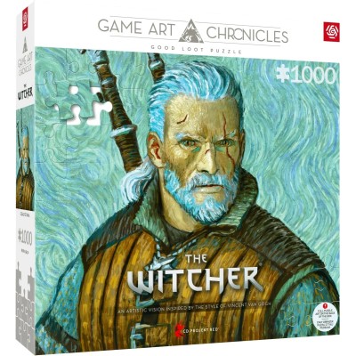 Пазл GoodLoot The Witcher Geralt of Rivia & Vincent van Gogh 1000 ел.