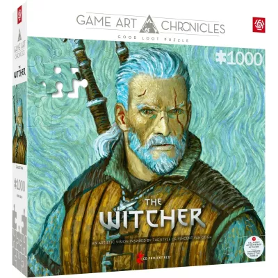 Пазл GoodLoot The Witcher Geralt of Rivia & Vincent van Gogh 1000 ел.