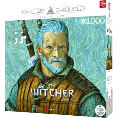 Пазл GoodLoot The Witcher Geralt of Rivia & Vincent van Gogh 1000 ел.