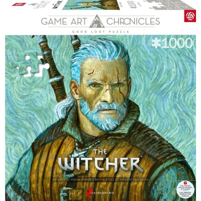 Пазл GoodLoot The Witcher Geralt of Rivia & Vincent van Gogh 1000 ел.