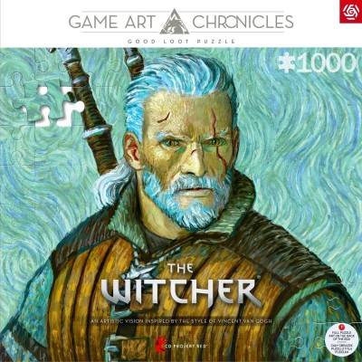 Пазл GoodLoot The Witcher Geralt of Rivia & Vincent van Gogh 1000 ел.