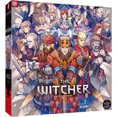 Пазл GoodLoot The Witcher Northern Realms 500 ел.