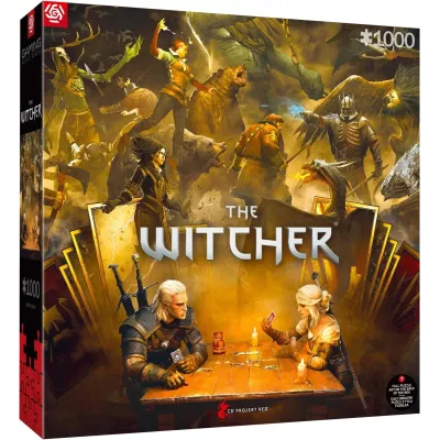 Пазл GoodLoot The Witcher Playing Gwent 1000 ел.