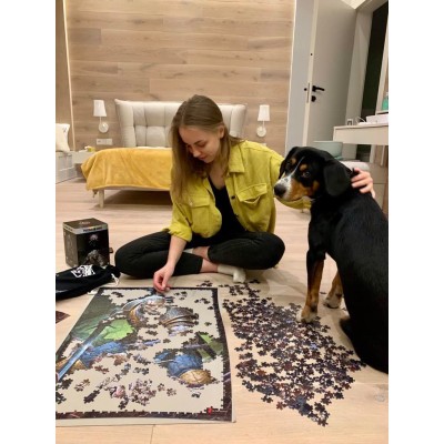 Пазл GoodLoot The Witcher: Dark World 1000 ел.